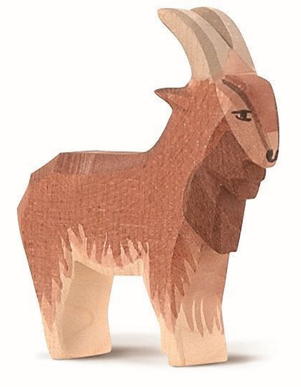 OSTHEIMER 11711 Ziegenbock aus Holz Höhe 10,5cm Familie & Bauernhof