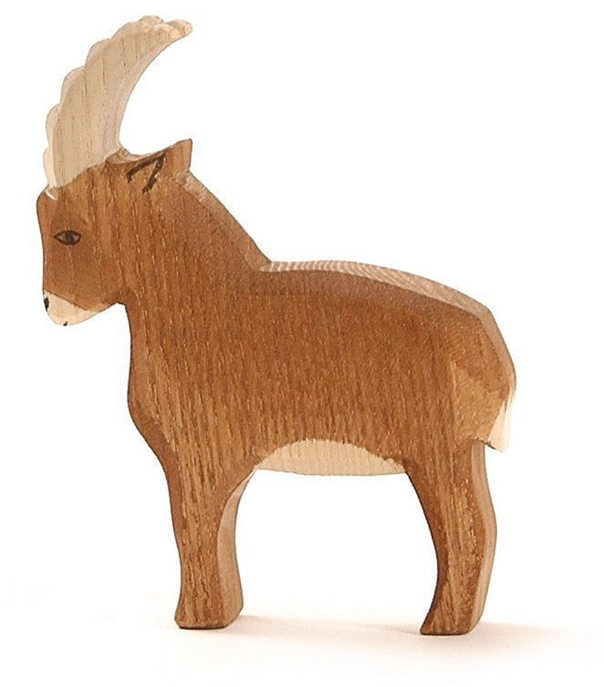 OSTHEIMER 17501 Steinbock aus Holz Höhe 11,5cm Tier in Wald & Flur