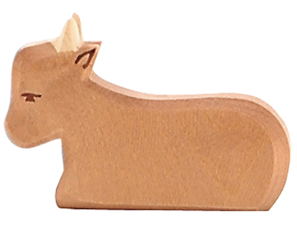 OSTHEIMER 40404 Ochse aus Holz Höhe 7cm Weihnachten Krippenfiguren