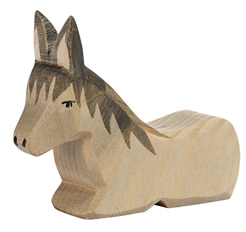 OSTHEIMER 42117 Esel II aus Holz Höhe 8cm Weihnachten Krippenfiguren