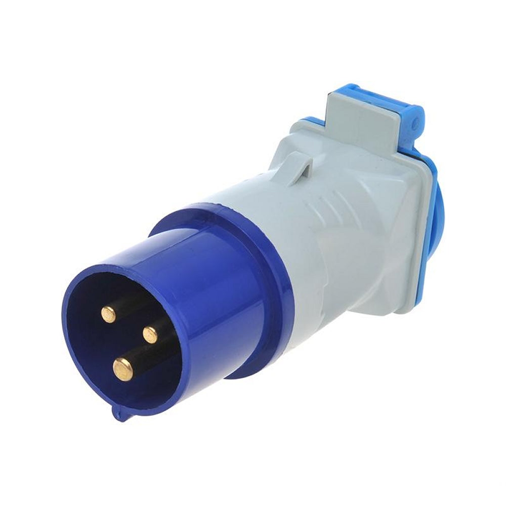 ProPlus 373519 Adapter CEE Stecker 3 polig 16 Ampere auf Schuko Steckdose 230 Volt
