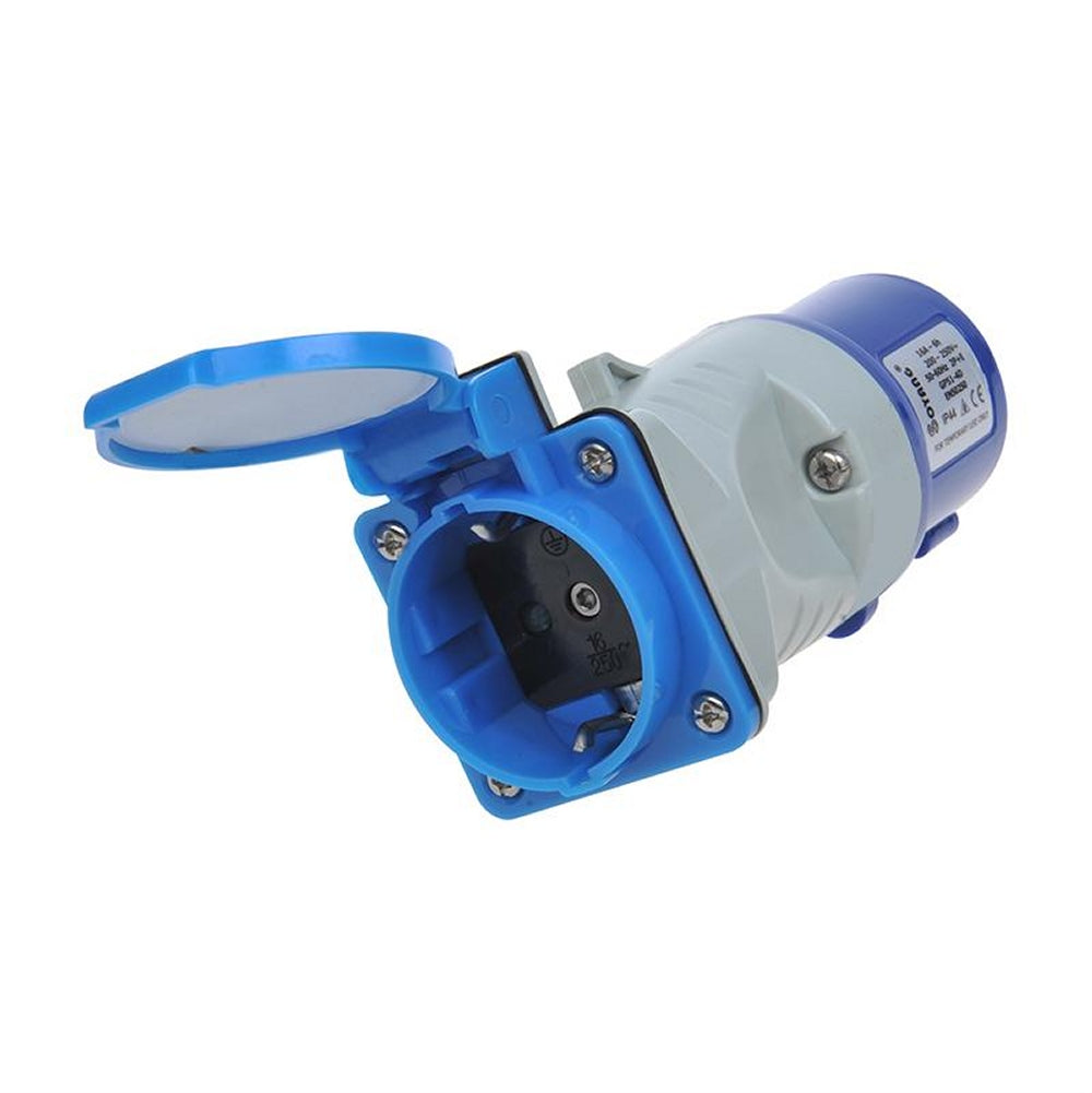ProPlus 373519 Adapter CEE Stecker 3 polig 16 Ampere auf Schuko Steckdose 230 Volt