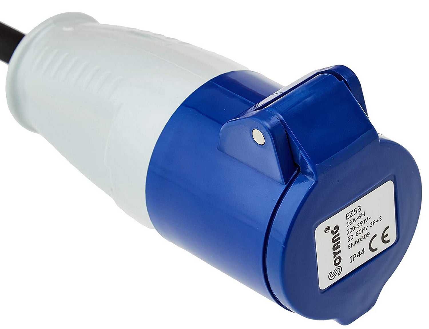 PEREL ECEEC Adapter Kabel von CEE Kupplung auf Schuko Stecker 230 Volt