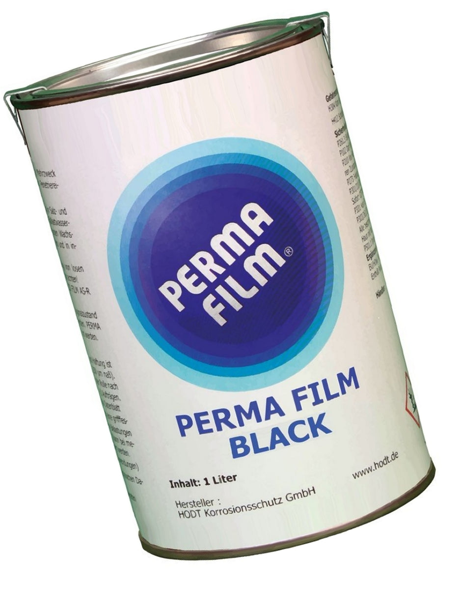 Hodt Perma Film Black 400622 Dose 1 Liter Korrosionsschutz Rostschutz