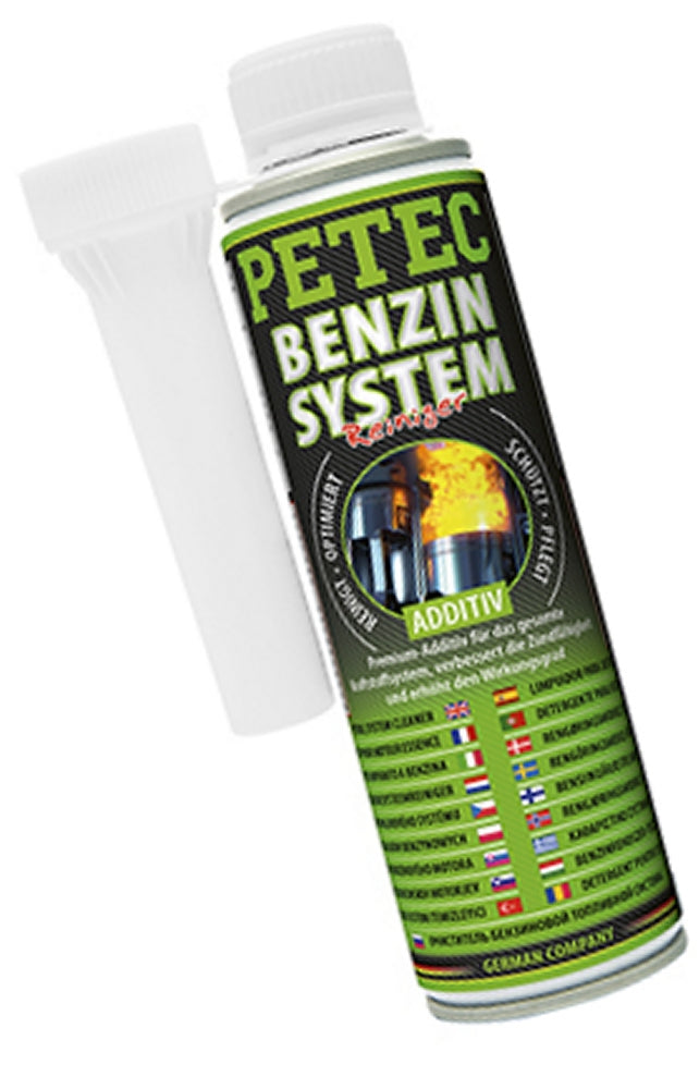 PETEC 80750 Benzinsystemreiniger 300ml Benzin Additiv