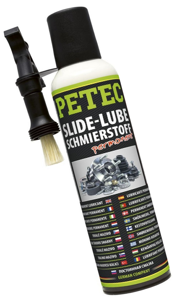PETEC 94430 Permanent Schmierstoff Slide-Lube 200ml Pinseldose Langzeitschmierung