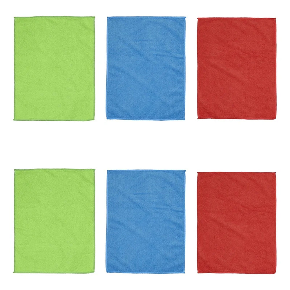 ProPlus 150275 Microfasertücher 6er Pack 40x30cm 3 Farben