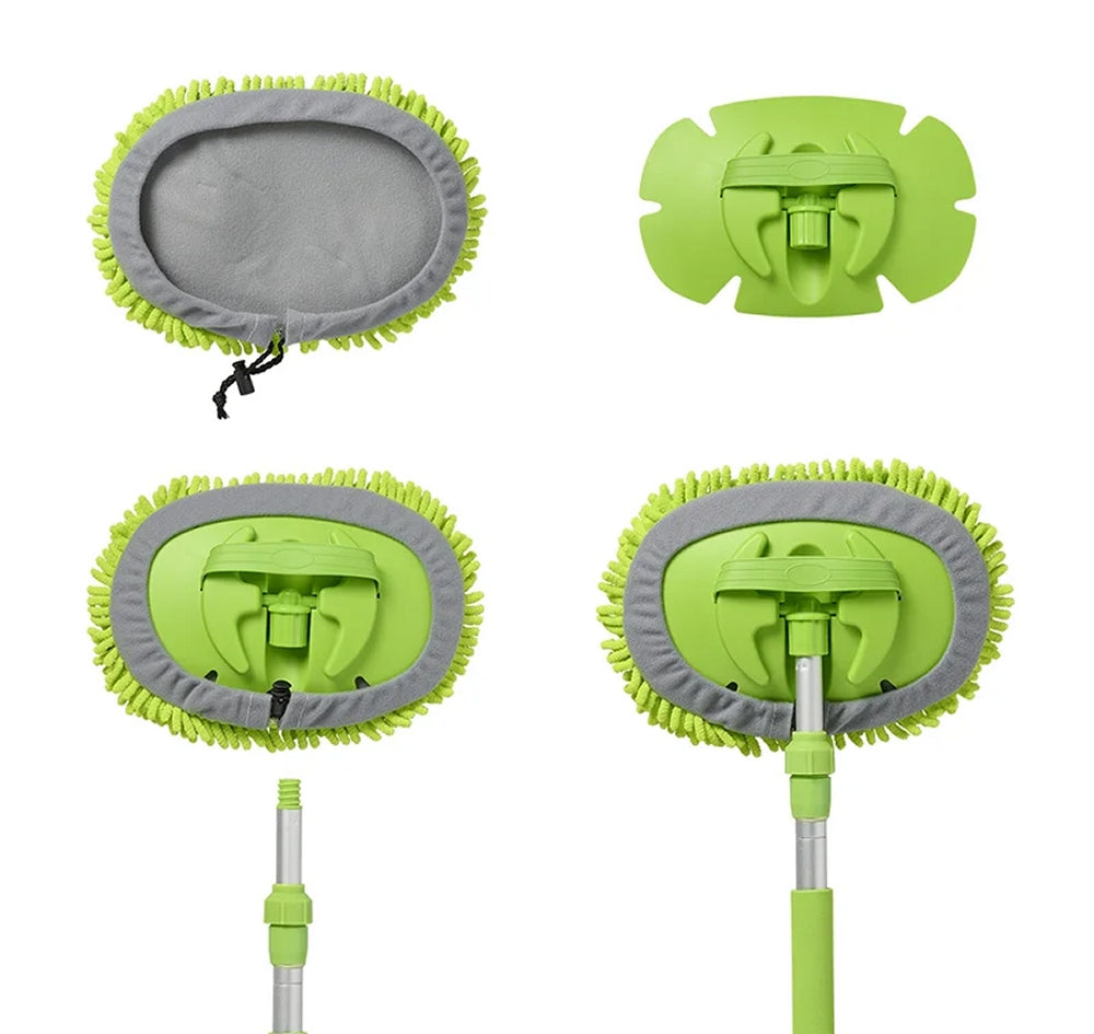 ProPlus 150650 Waschbürste Teleskopstil Chenille Microfaser 1,65m