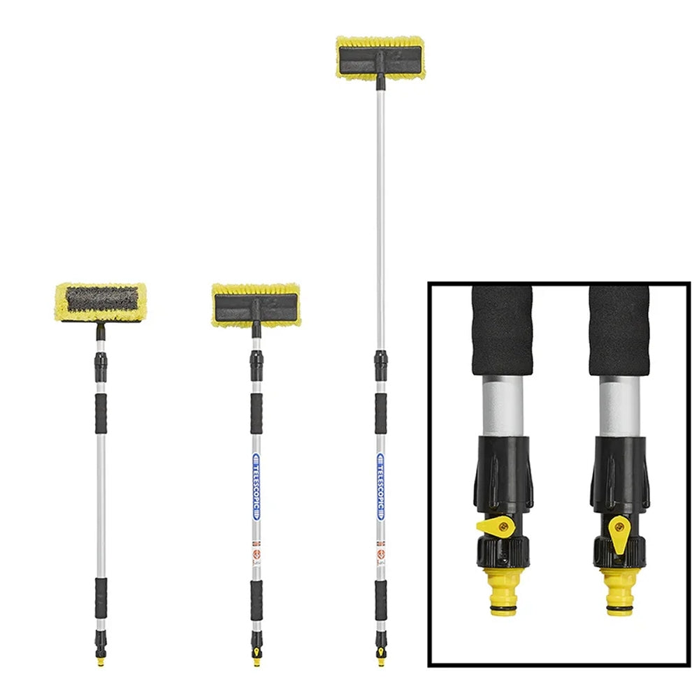 ProPlus 150681 Waschbürste Teleskopstil 1,8m Universal Anschluss