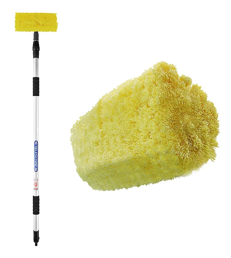 ProPlus 150685 Waschbürste 3D Struktur Teleskopstil 2,4m