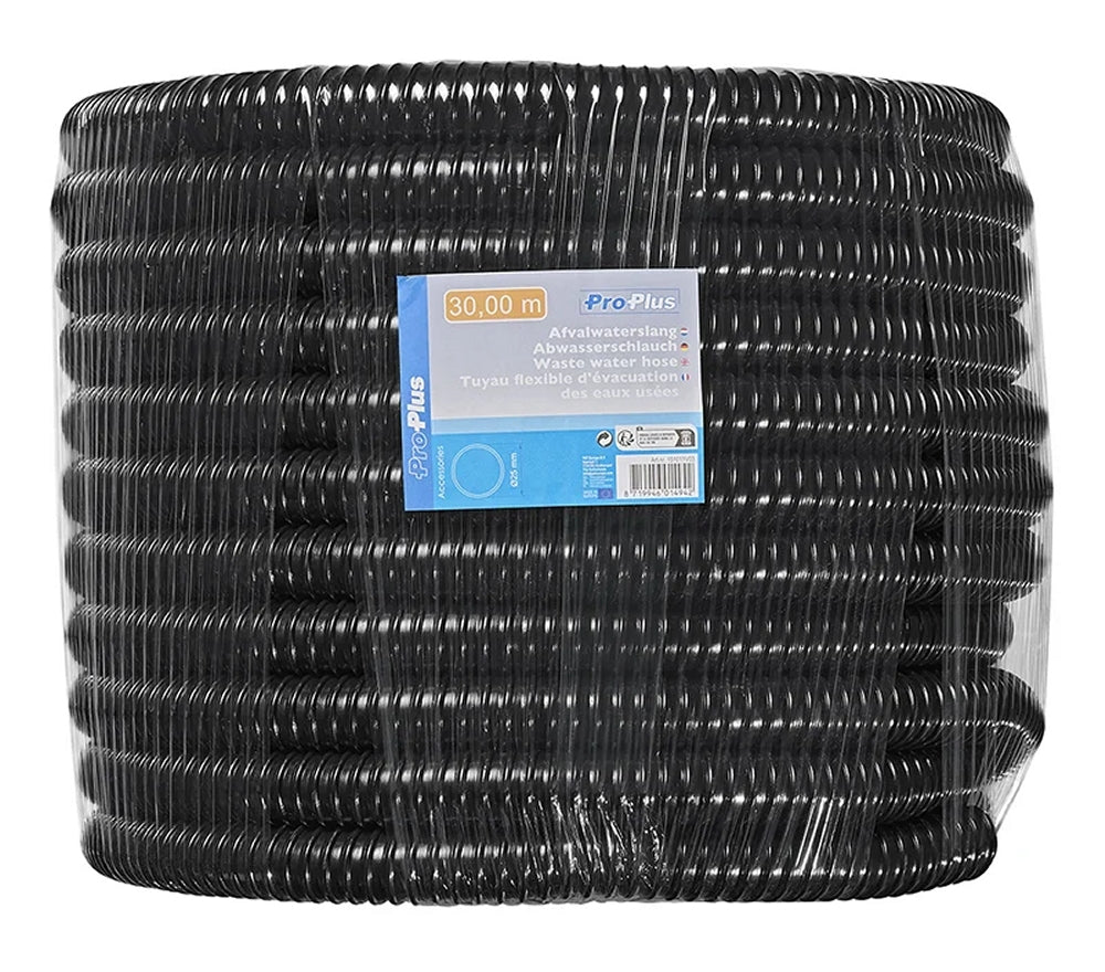 ProPlus 151011V03 Abwasserschlauch 30 Meter Ø25mm Schmutzwasserschlauch