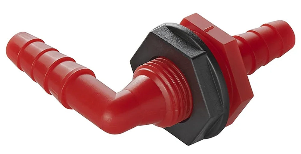 ProPlus 151207V01S Tankdurchführung mit Schlauchtülle gewinkelt 10x12mm im Blister