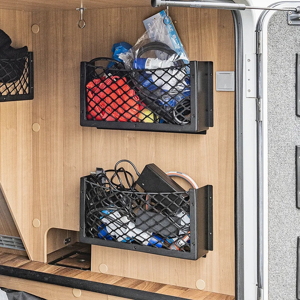 ProPlus 230076FR Alurahmen 80mm für Ablagenetz 230076