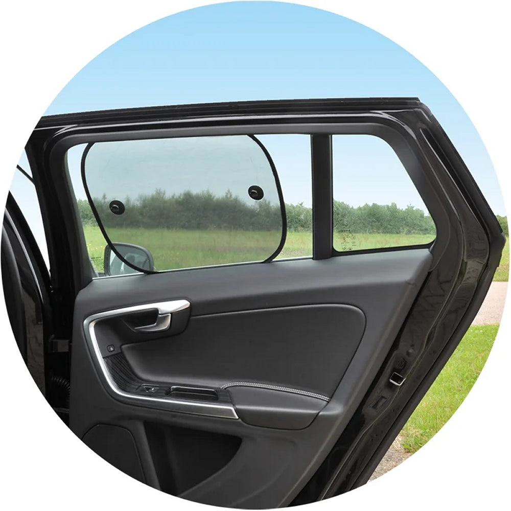 ProPlus 250012 2 Stück Auto Sonnenschutz für Seitenfenster Sonnenblende
