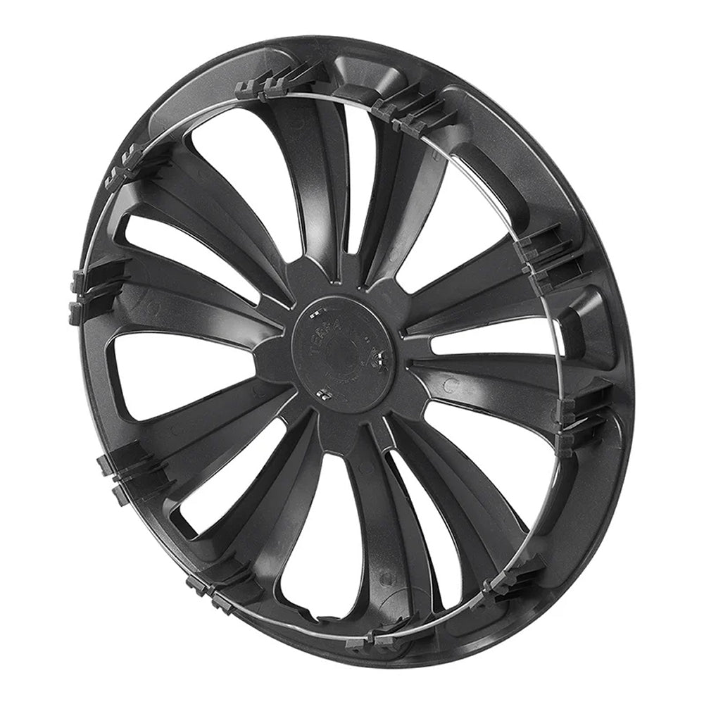 ProPlus 310864S Satz Radblenden Radkappen Terra  Silber/Schwarz 14 Zoll 4 Stück