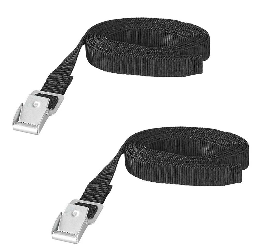 ProPlus 321297 Set Spannriemen mit Metallschnalle Breite 18mm Länge 200cm 2 Stück