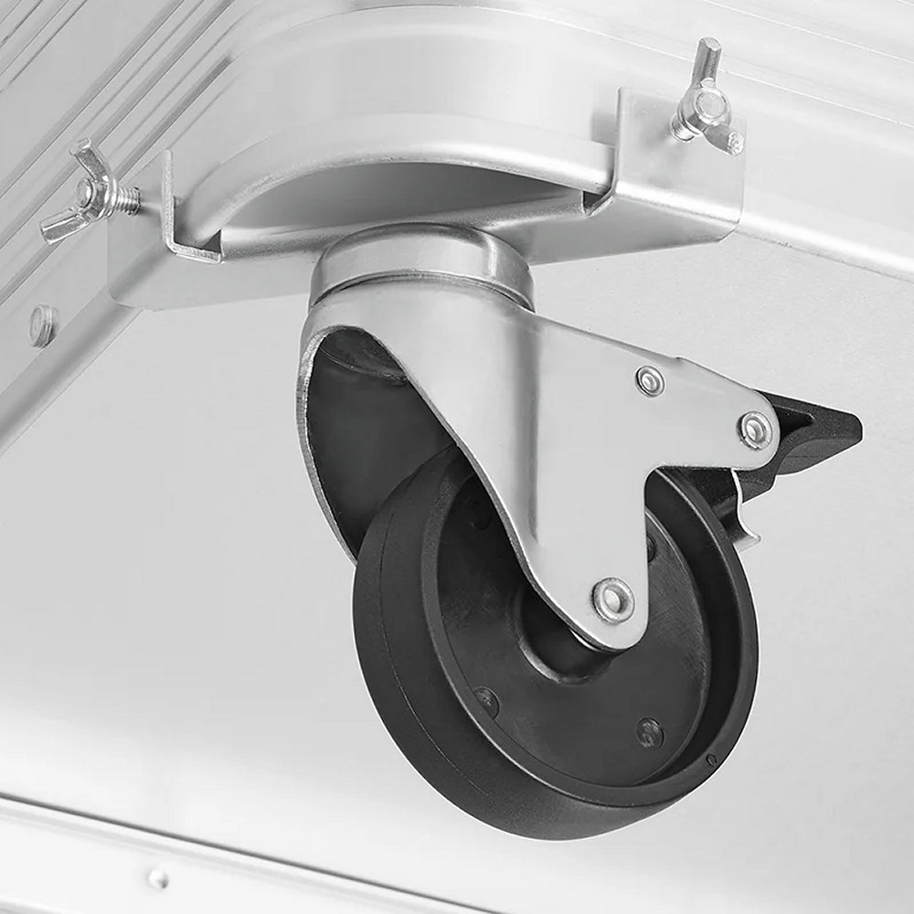 ProPlus 340035 4 Stück Rollen für Aluminiumbox Lenkrollen