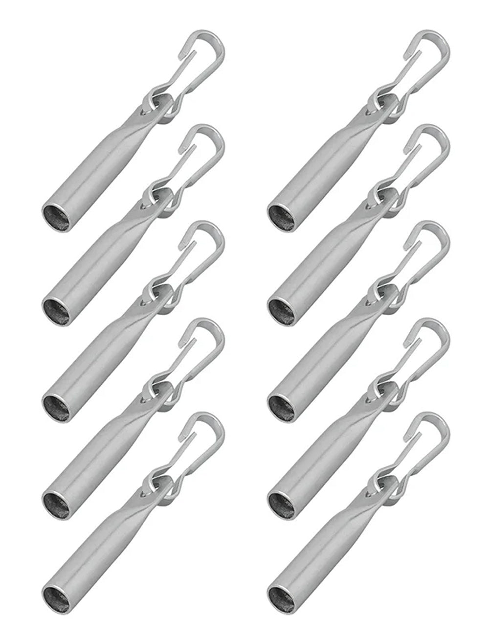 ProPlus 340706AC02 10 Stück Seil Endverschluß Ø8mm mit Simplexhaken