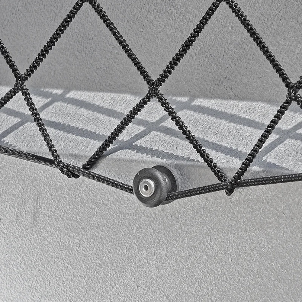 ProPlus 340796V02 Ladungssicherungsnetz Anhängernetz Stretch 2,5 x 4,0m mit GUMMIZUG