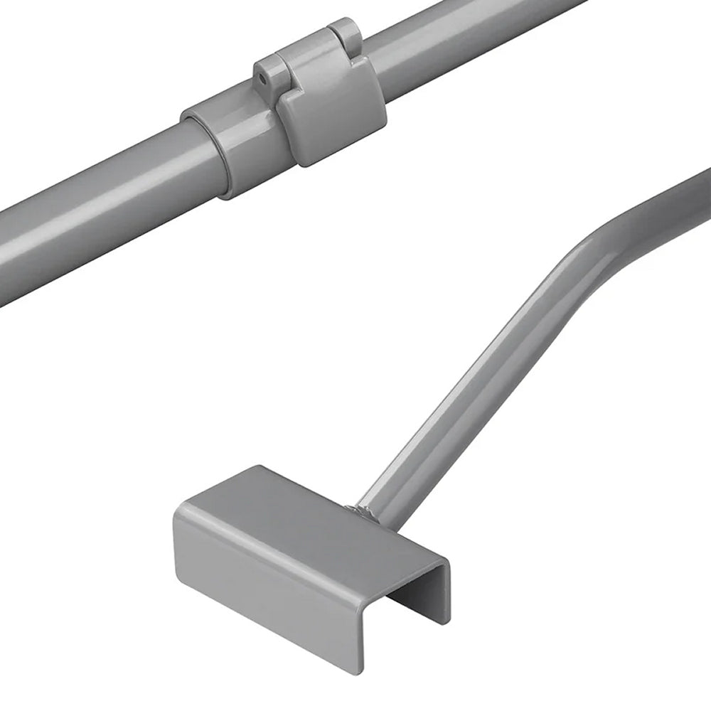 ProPlus 340914V01 Flachplanenbügel Metall verstellbar 100-155cm für Anhängerplane