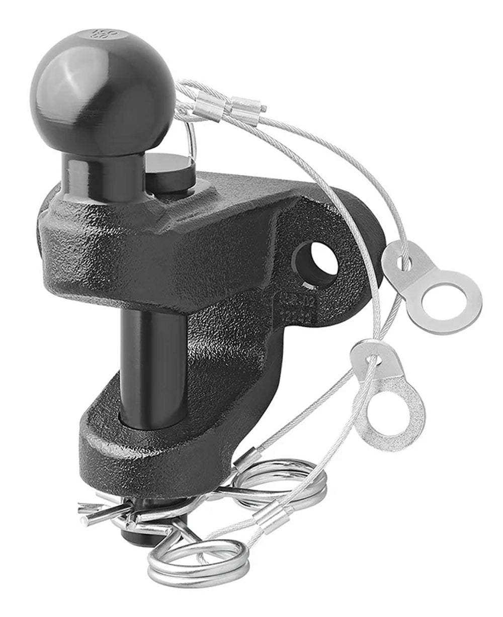 ProPlus 341213V02 Anhängerkupplung schwarz zweifach Ausführung  max. 3,5t D-Wert 17,2kN