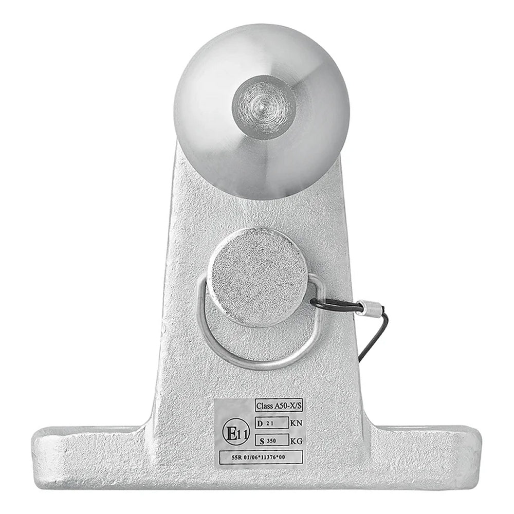 ProPlus 341216V02 Anhängerkupplung silber zweifach Ausführung  max. 3,5t D-Wert 21kN