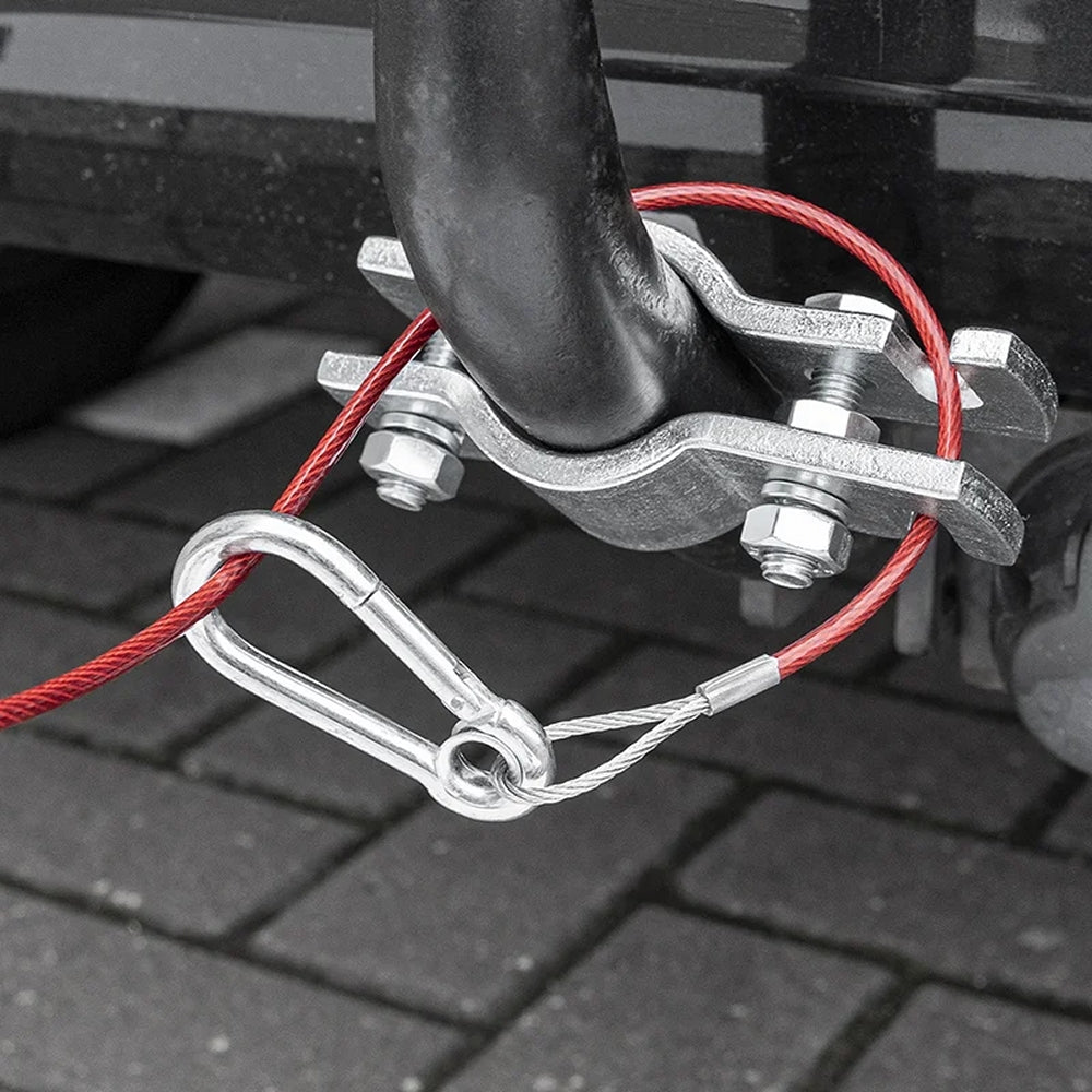 ProPlus 341303 Abreißseil 1m mit Gabelkopf für Anhängerkupplung