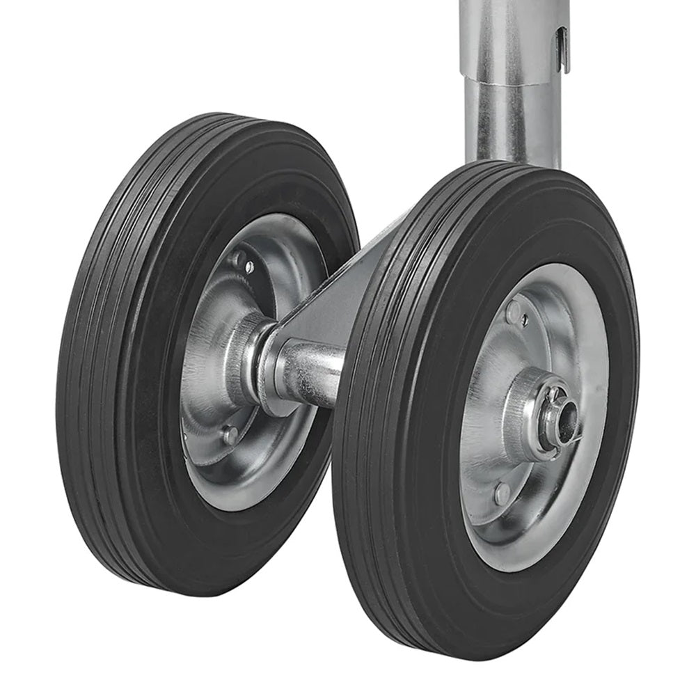 ProPlus 341508V01 Stützrad 48mm mit Vollgummireifen aus Naturkautschuk 200x50mm