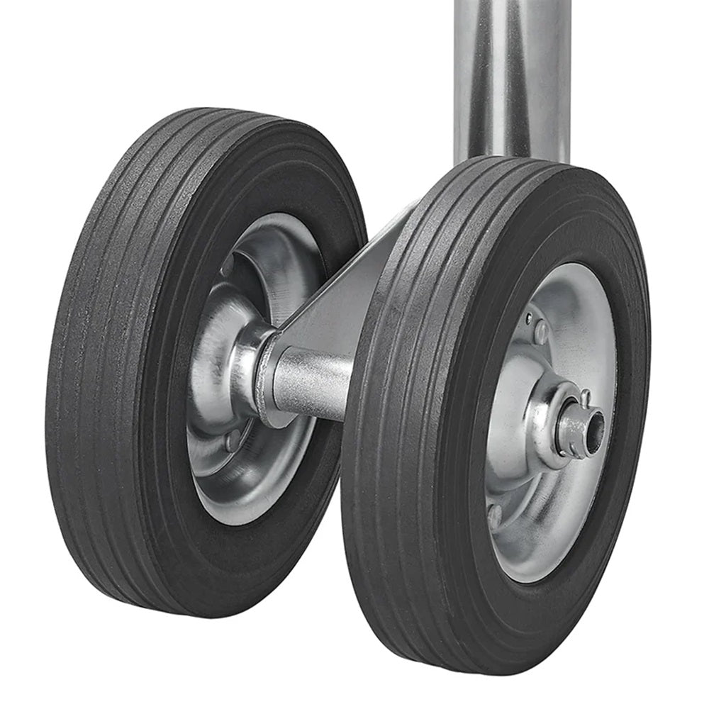 ProPlus 341508V02 Stützrad 48mm Stahlfelge mit Vollgummireifen 200x50mm
