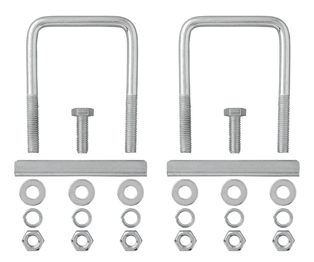 ProPlus 341535V02 U-Bügel 70mm eckig für Klemmschelle Set von 2 Stück U-Halterung