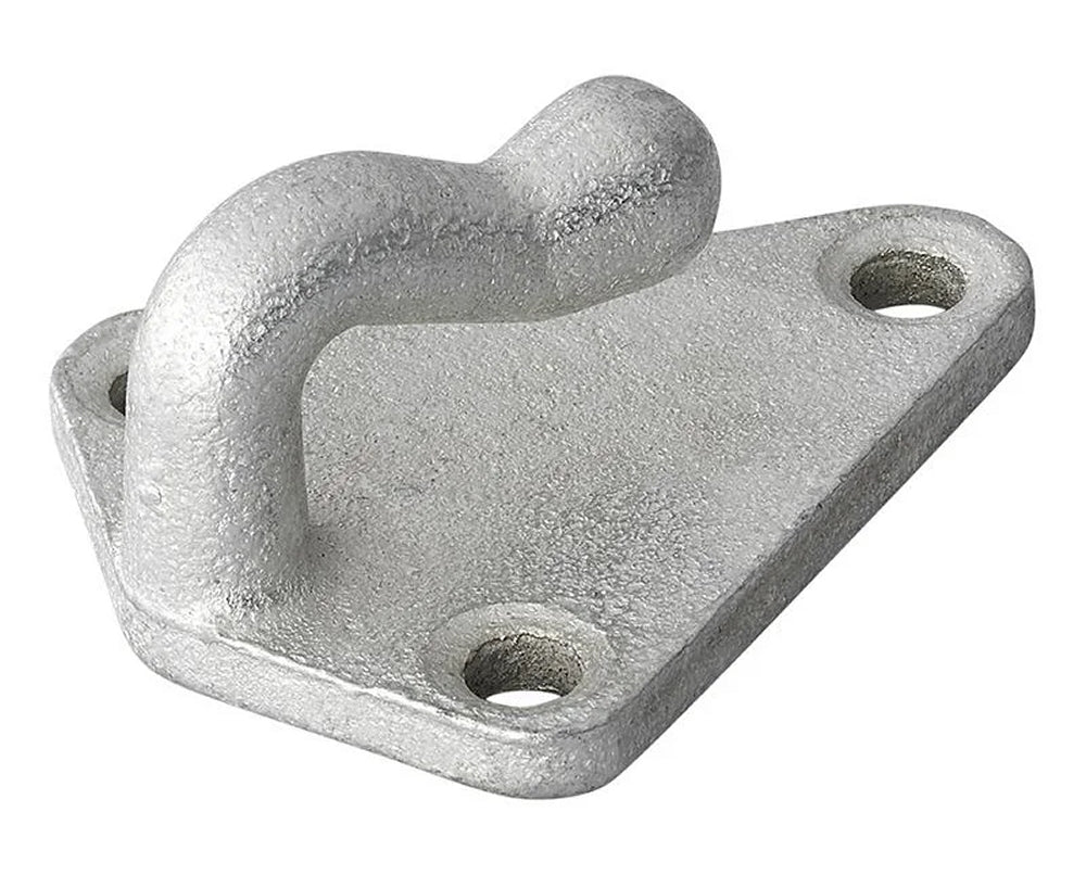 ProPlus 342151 20 x Dreiloch Planenhaken Planenbefestigung Anhängernetz Haken feuerverzinkt