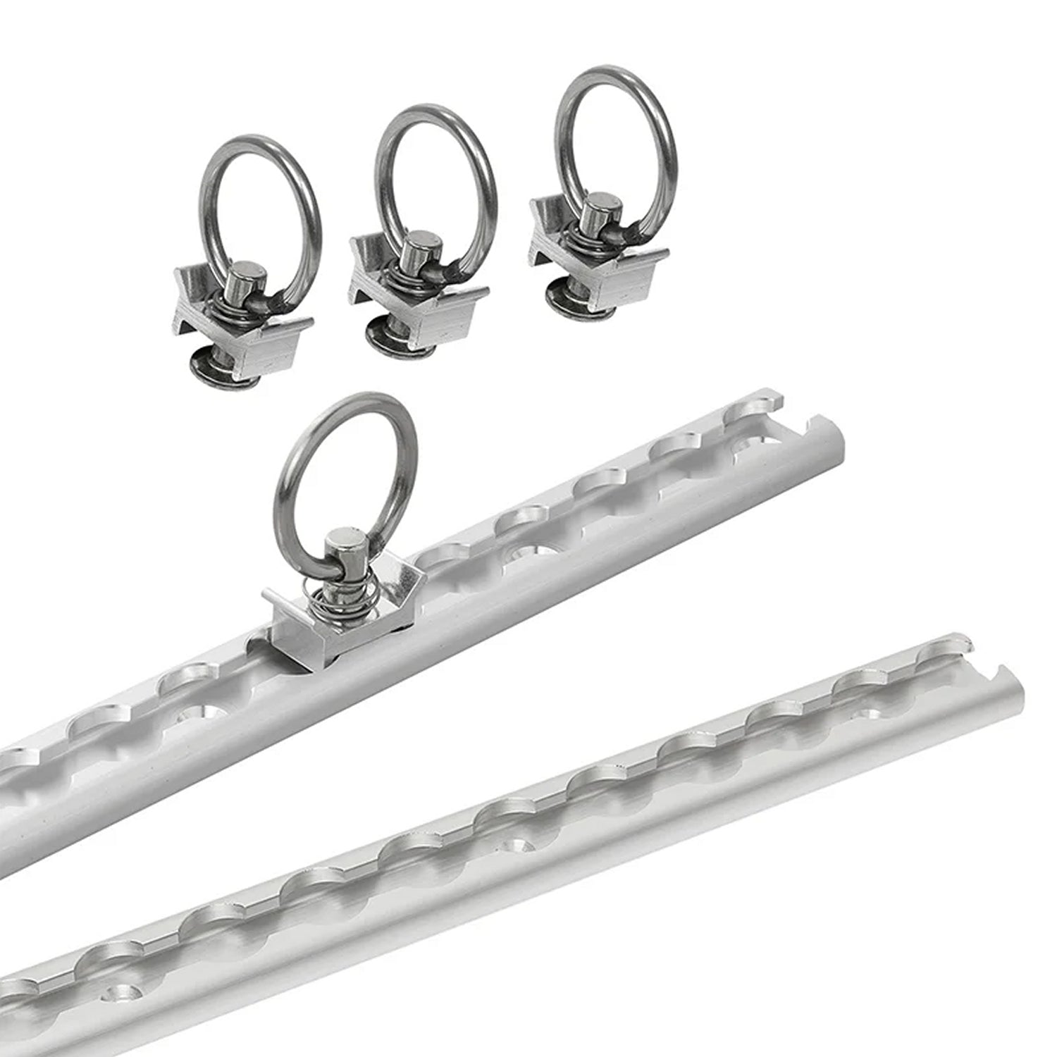 ProPlus 342178 Set Zurrschiene Airlineschiene 2 x Länge 60cm