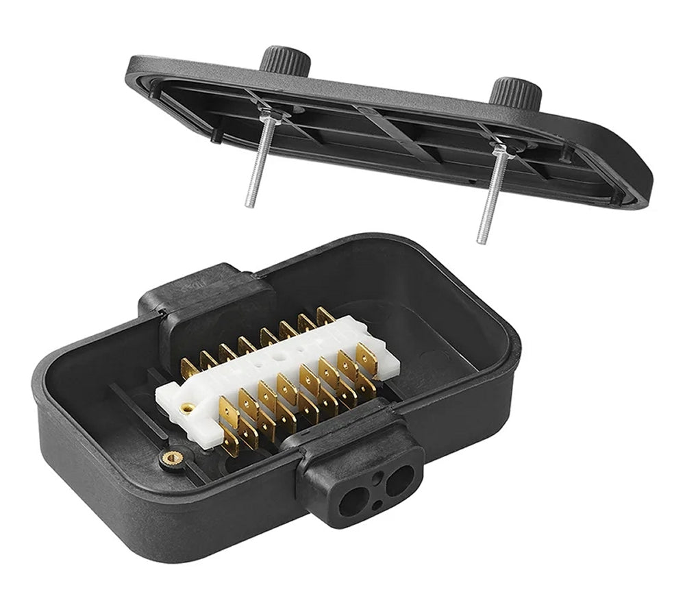 ProPlus 343097V01 Verteilerdose Kunststoff 8x4 polig