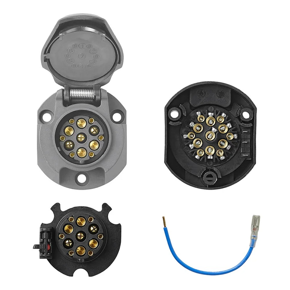 ProPlus 343511 Steckdose 13 polig PVC System Multicon West CEE Anhängersteckdose