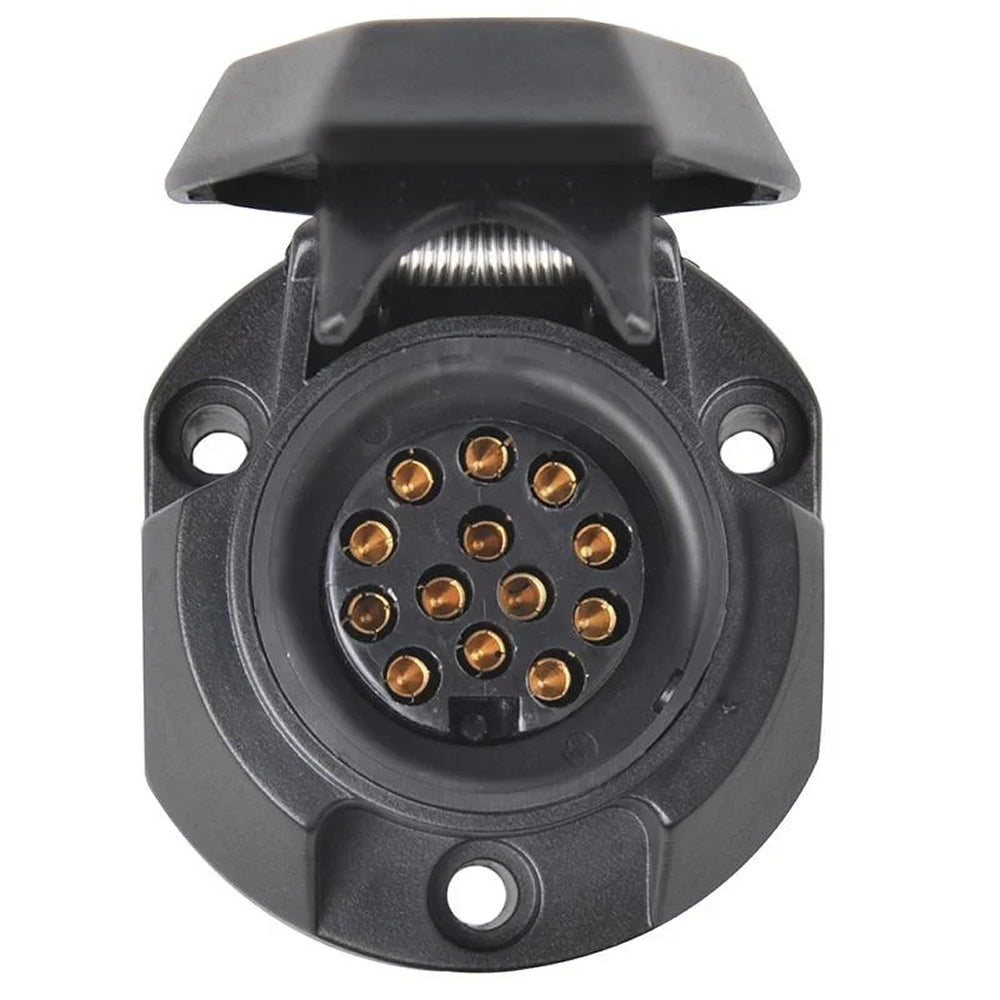 ProPlus 343531 Steckdose 13 polig PVC System Jaeger & Dichtung Anhängersteckdose