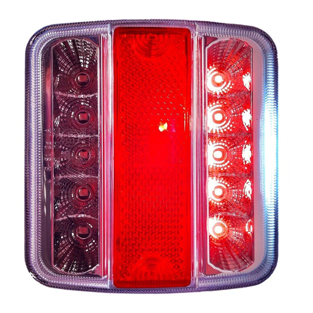 ProPlus 343604EC Rückleuchte 98 x 105mm 4 Funktionen 14 LED 5 poliger EC für Anhänger