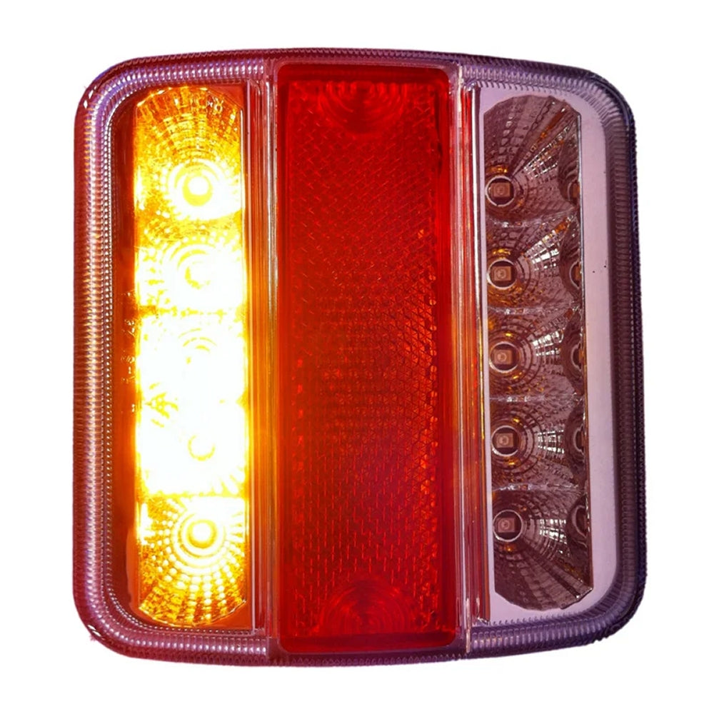 ProPlus 343604EC Rückleuchte 98 x 105mm 4 Funktionen 14 LED 5 poliger EC für Anhänger