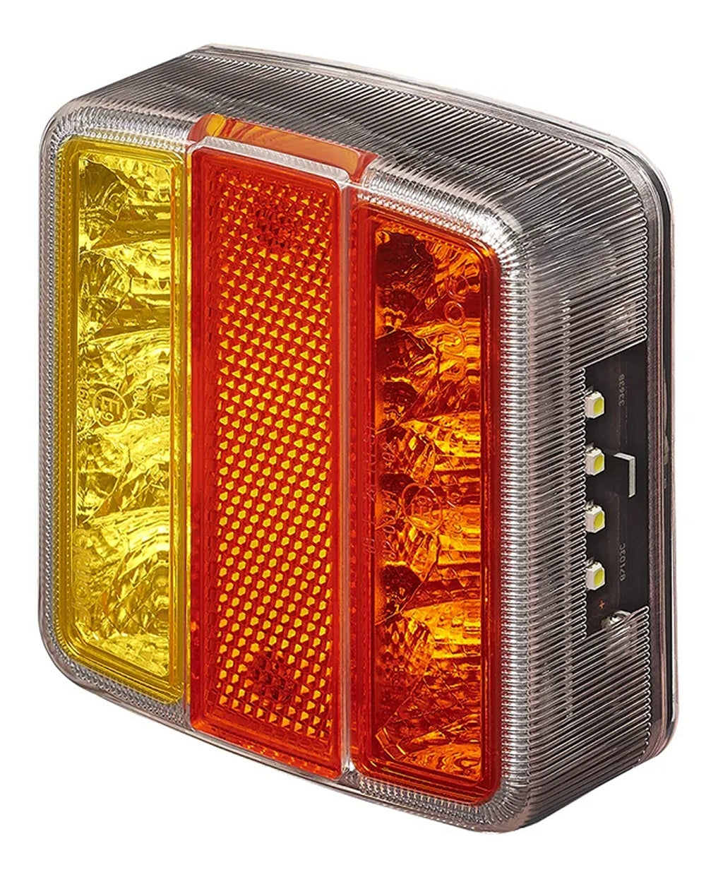 ProPlus 343604PM Rückleuchte 4 Funktionen 95x106mm für Anhänger Wohnwagen Wohnmobil