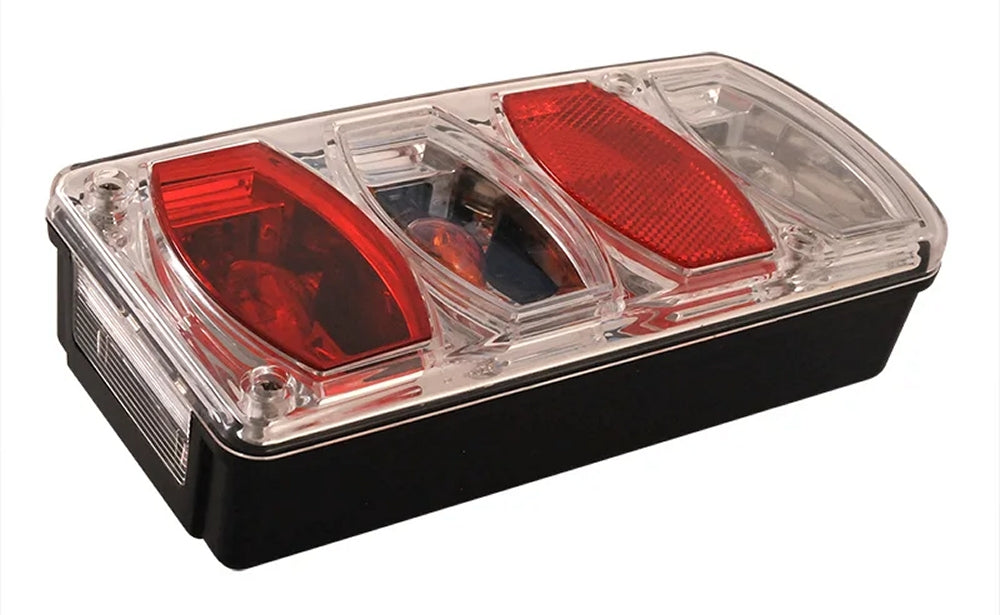 ProPlus 343625S Rückleuchte 6 Funktionen 222x100mm rechts im Blister für Anhänger Wohnwagen Wohnmobil