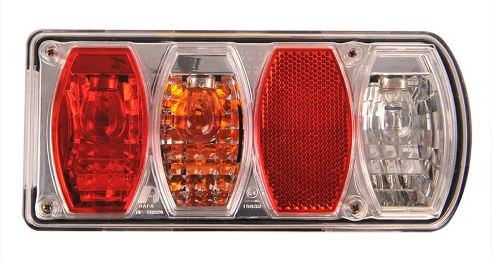 ProPlus 343625S Rückleuchte 6 Funktionen 222x100mm rechts im Blister für Anhänger Wohnwagen Wohnmobil