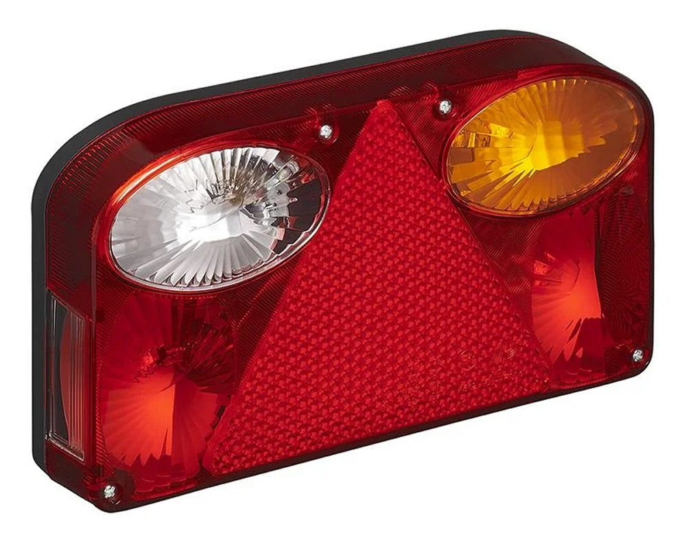 ProPlus 343646R Rückleuchte 6 Funktionen 237x137mm rechts für Anhänger Wohnwagen Wohnmobil