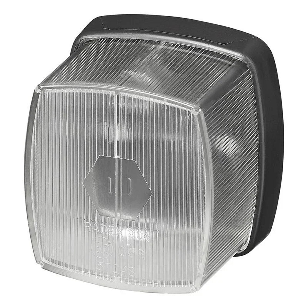 ProPlus 343701 Positionsleuchte weiß 66x62mm für Anhänger Wohnwagen Wohnmobil
