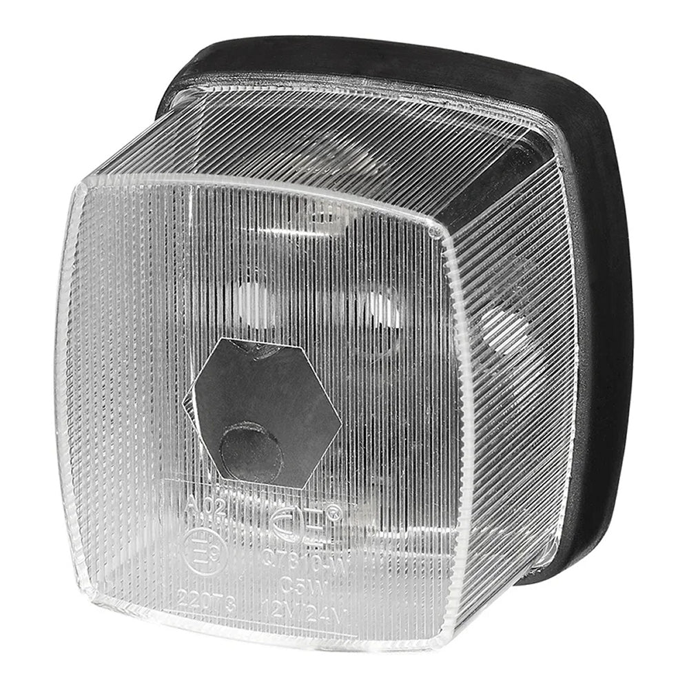 ProPlus 343701PM Positionsleuchte weiß 65x60mm für Anhänger Wohnwagen Wohnmobil