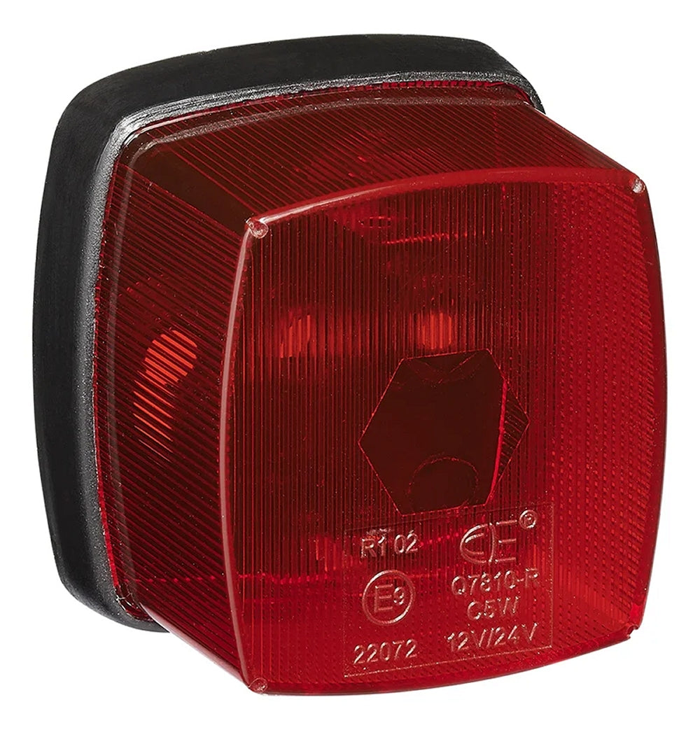 ProPlus 343703PM Positionsleuchte rot 65x60mm für Anhänger Wohnwagen Wohnmobil