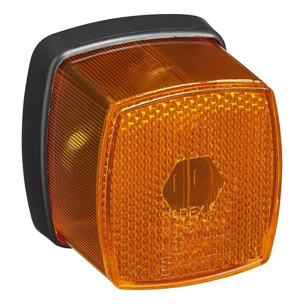 ProPlus 343704 Seitenmarkierungsleuchte orange 66x62mm für Anhänger Wohnwagen Wohnmobil
