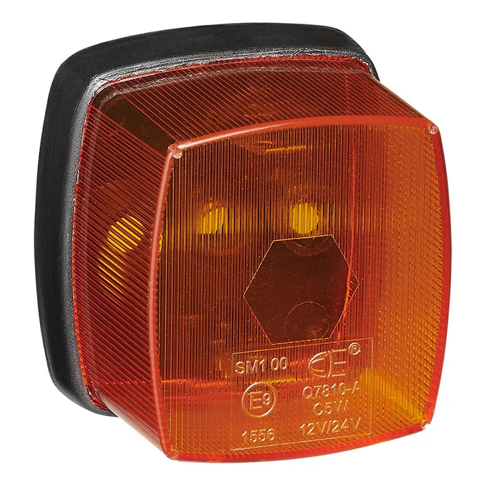 ProPlus 343704PM Seitenmarkierungsleuchte orange 65x60mm für Anhänger Wohnwagen Wohnmobil