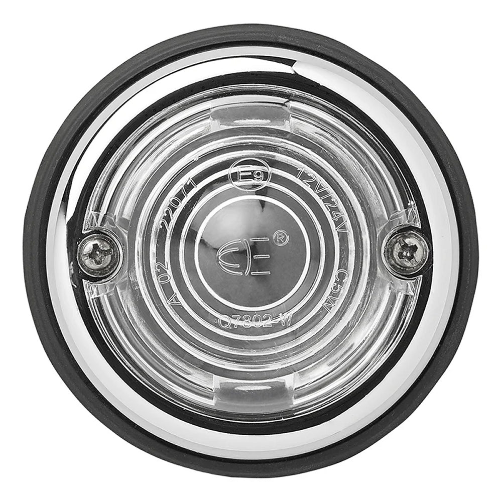 ProPlus 343705PM Positionsleuchte weiß Ø70mm für Anhänger Wohnwagen Wohnmobil