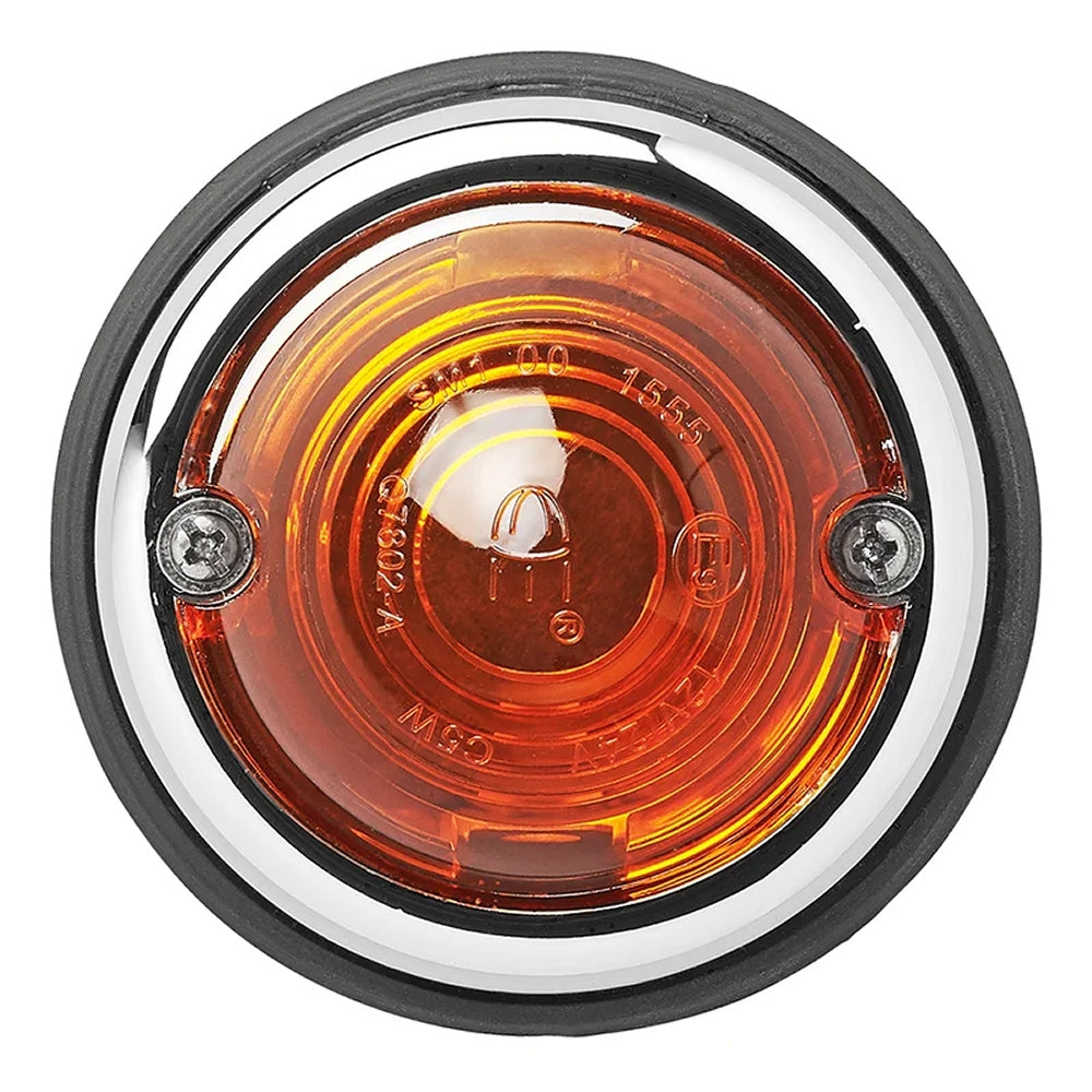 ProPlus 343707PM Seitenmarkierungsleuchte orange Ø70mm für Anhänger Wohnwagen Wohnmobil