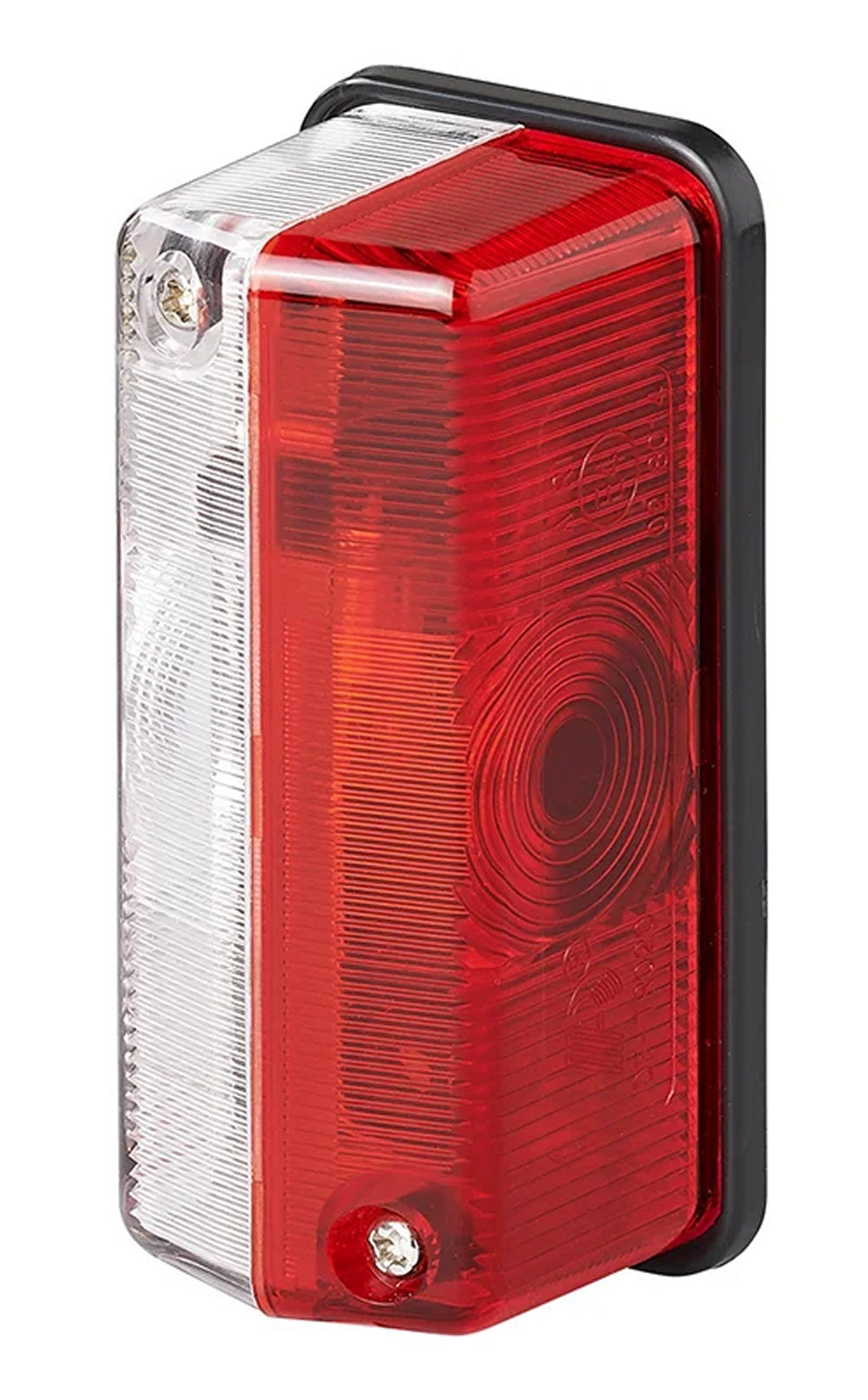 ProPlus 343712 Umrissleuchte rot/weiß 92x42mm für Anhänger Wohnwagen Wohnmobil