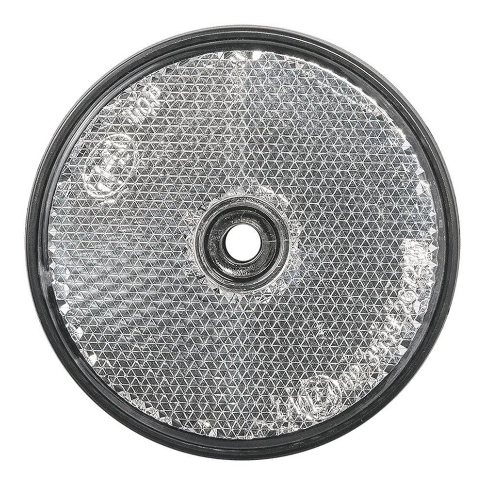 ProPlus 343756 Reflektor Weiß Ø60mm zur Schraubbefestigung Rückstrahler